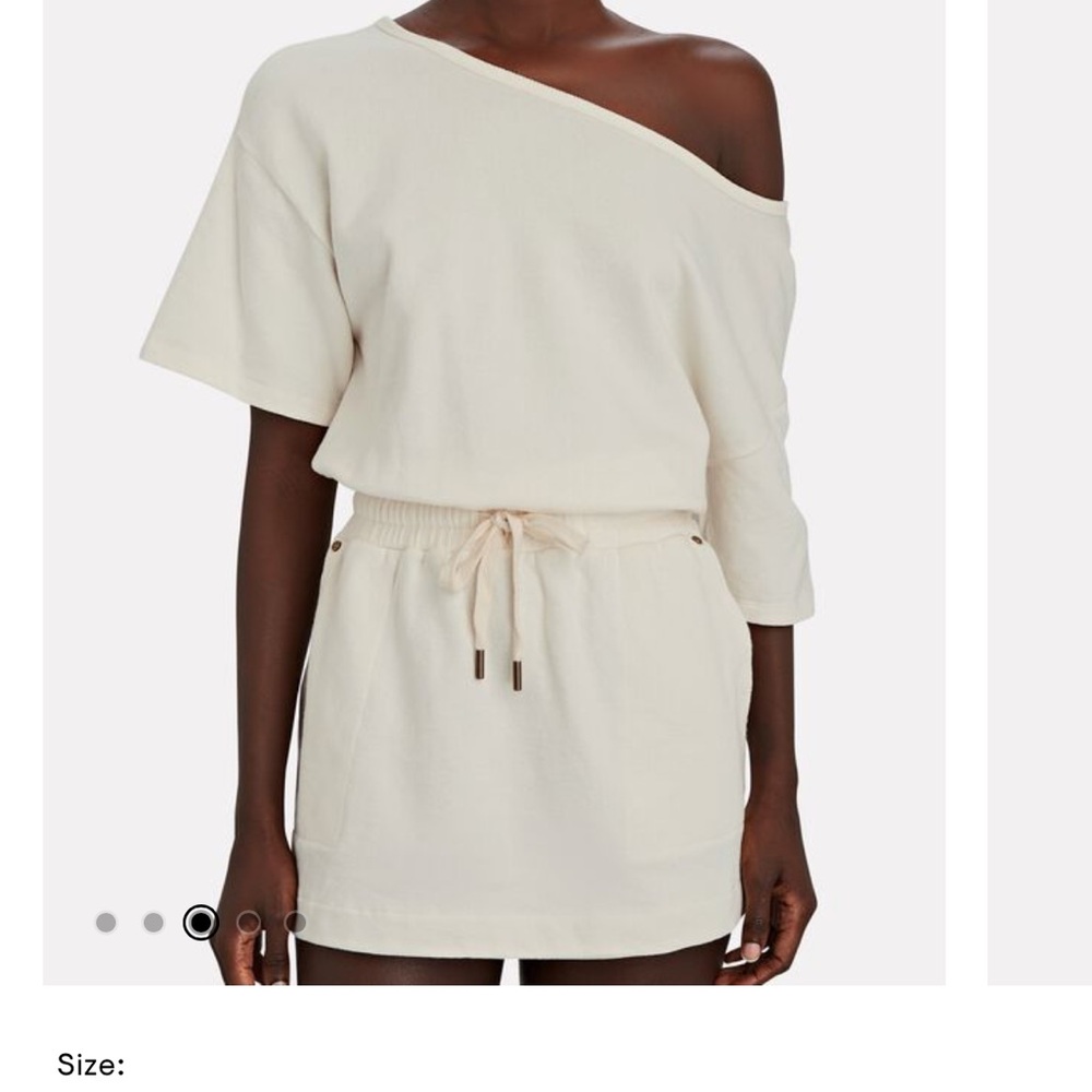 NWT Size XL Intermix Evie One Shoulder Mini Dress